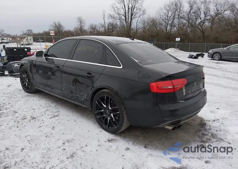 2014 Audi S4 3.0T Premium Plus из США, поврежденный, VIN WAUBGAFL0EA140978